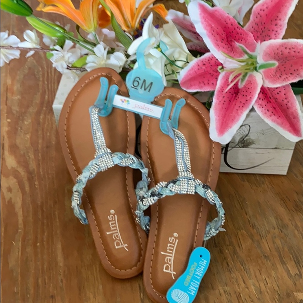 Palms flip flops
